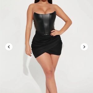 Fashion Nova Black Mini Dress